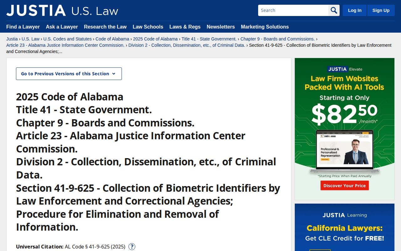 Alabama booking photo statute for Hale County arrest records